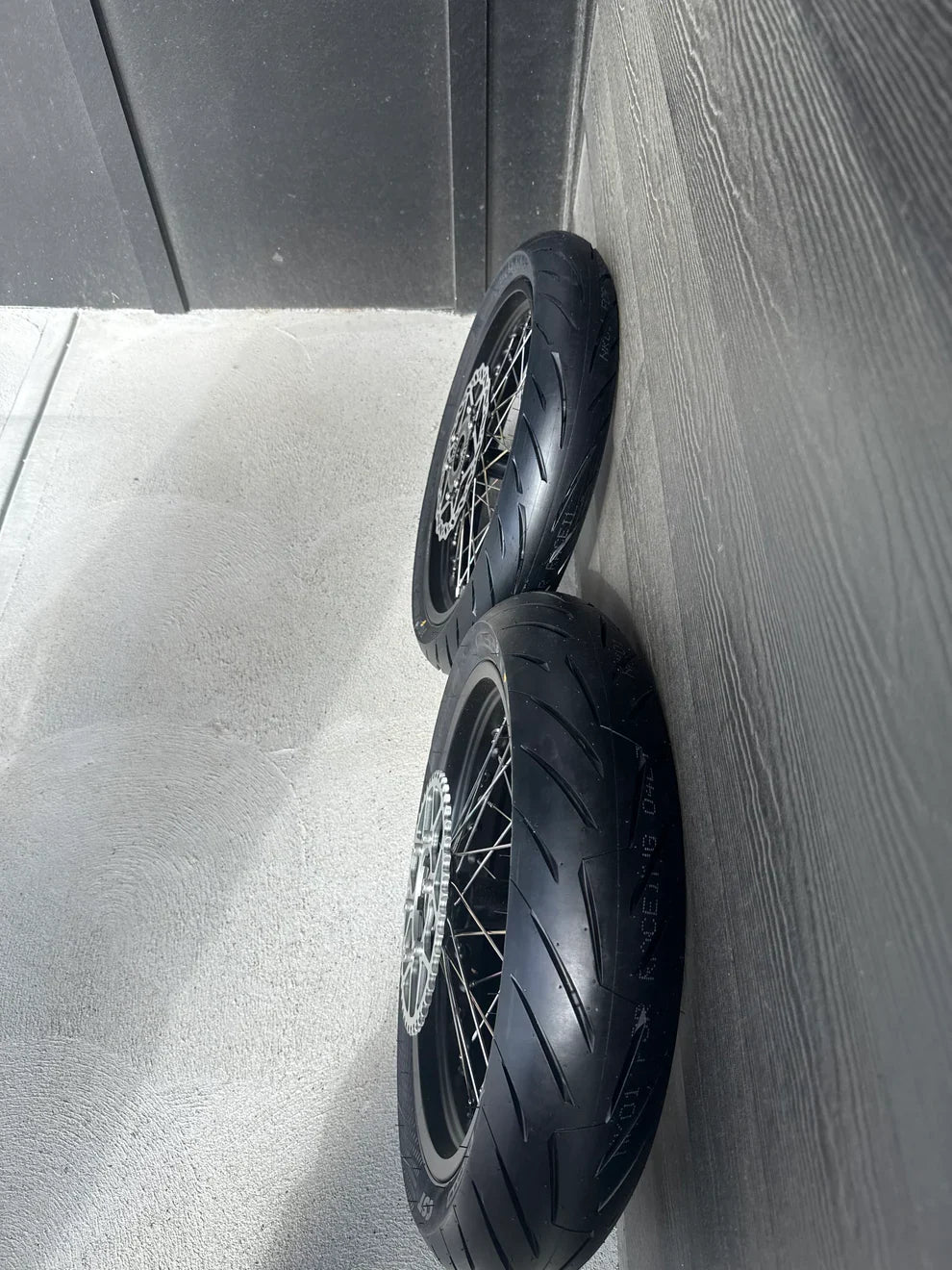 Ultra Bee Supermoto Wheel Set