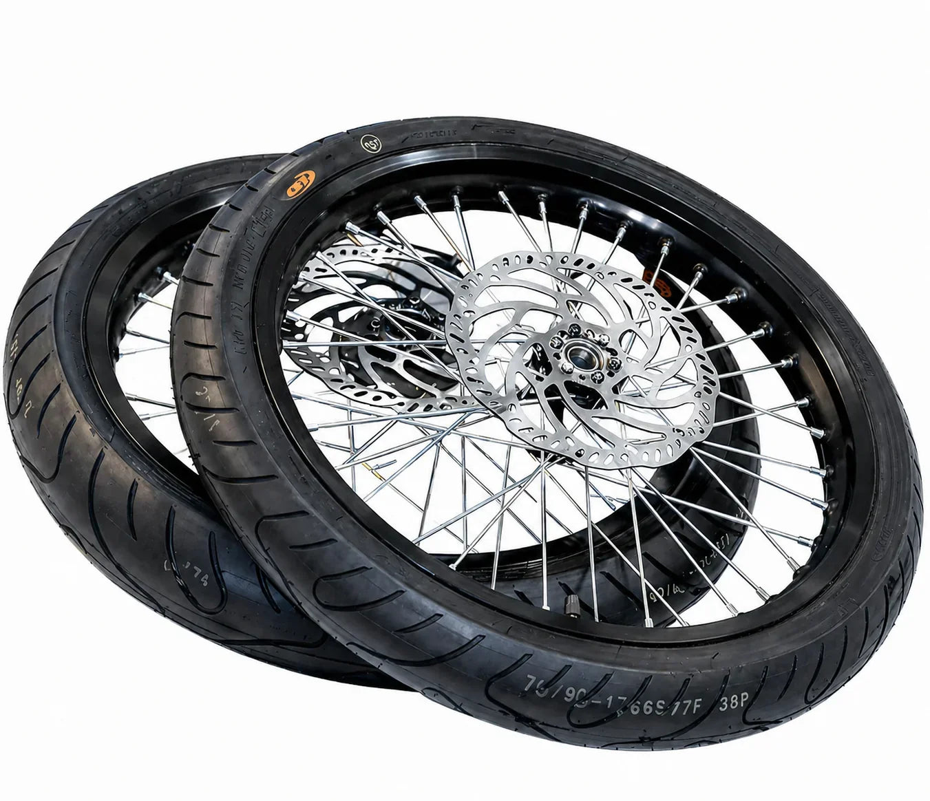17” CST Light Bee or Eride Supermoto Wheel Set