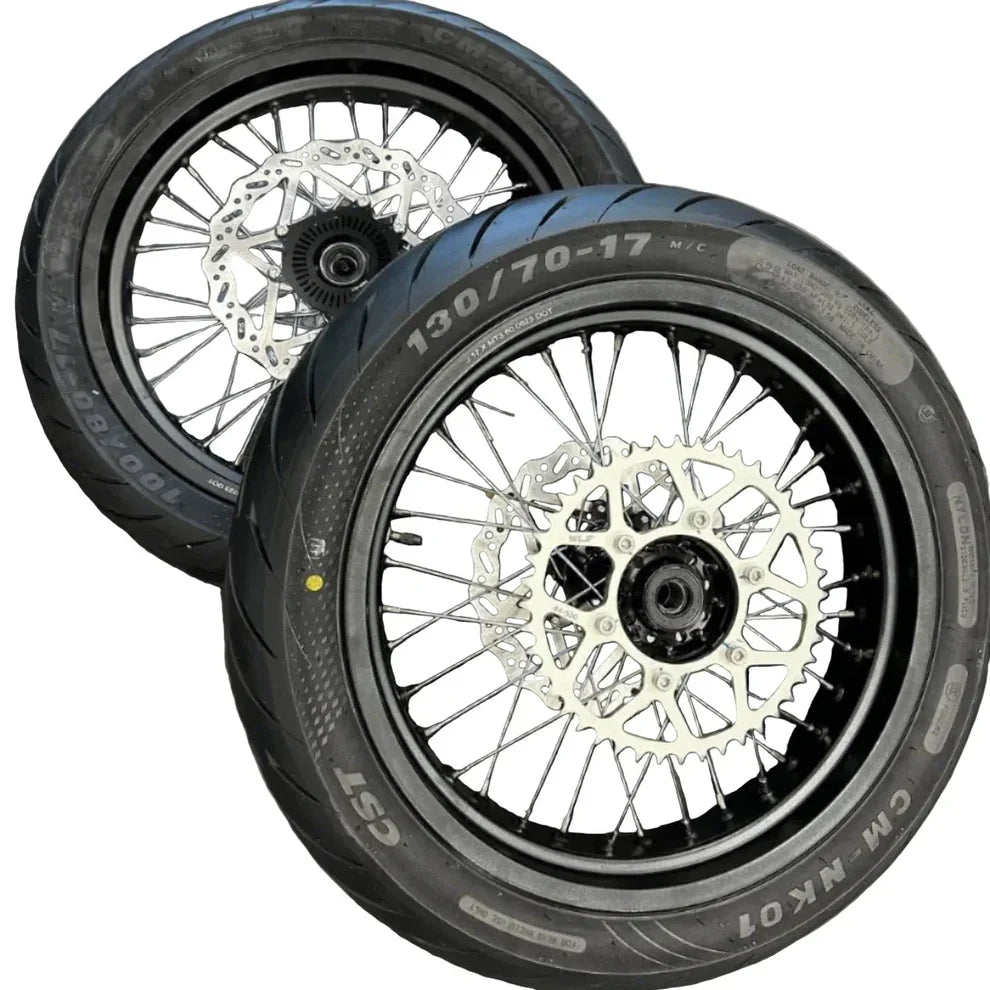 Ultra Bee Supermoto Wheel Set