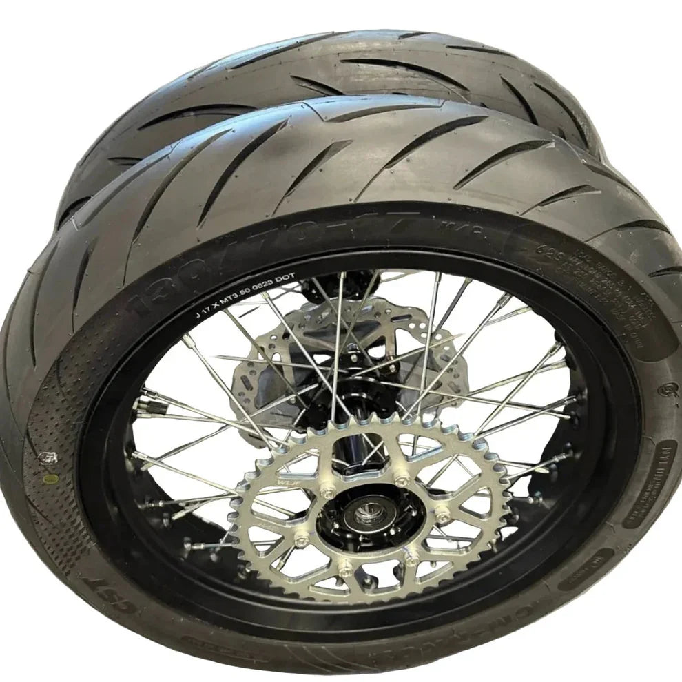 Ultra Bee Supermoto Wheel Set